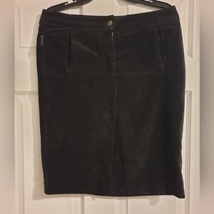 Armani jeans corduroy skirt, navy/black, sz.6